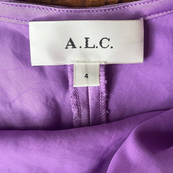 A.L.C. Lavender Dress, size 4 - Picture 3 of 7